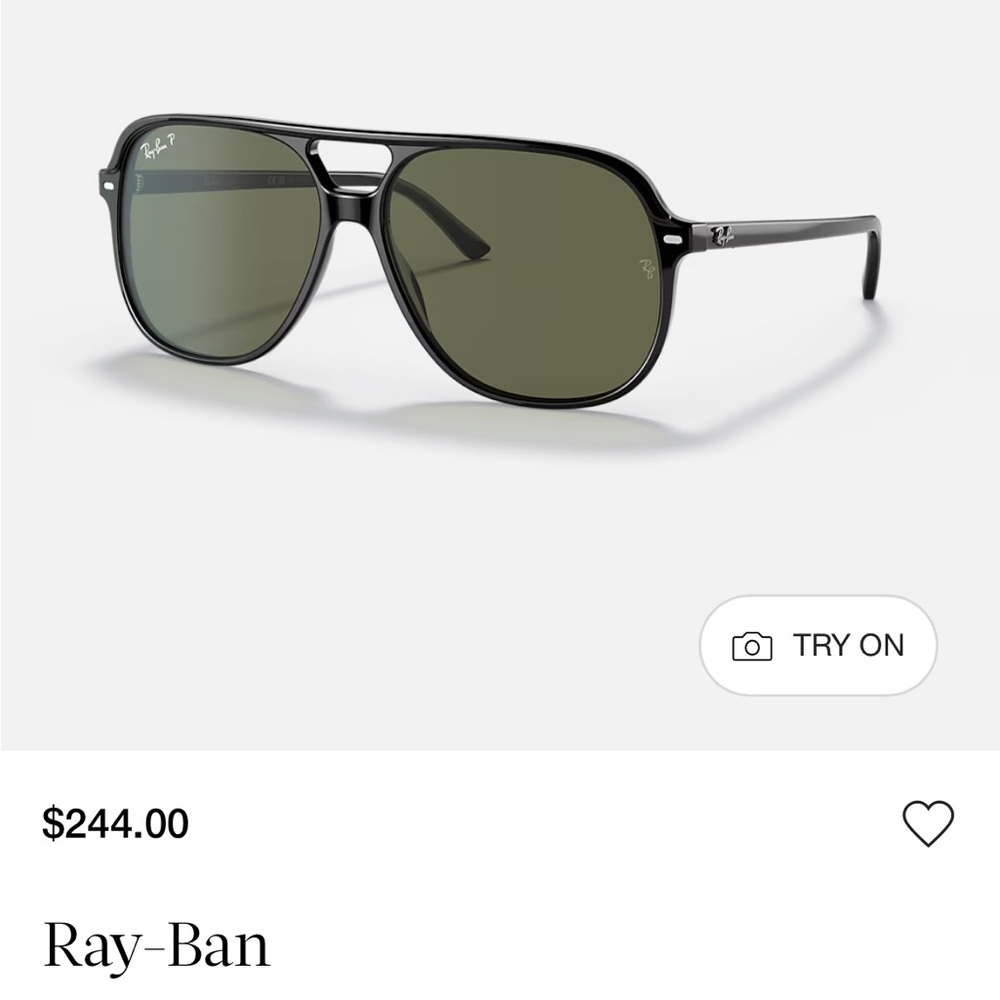 Ray-Ban Black Frame Polarized Sunglasses